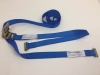2" x 20' Blue Cargo E-Track Ratchet Strap with Spring E-Fittings